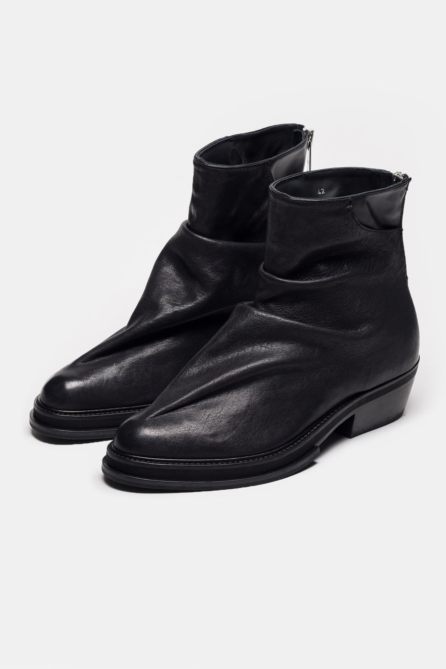 Marathon Cowboy Boot in Black