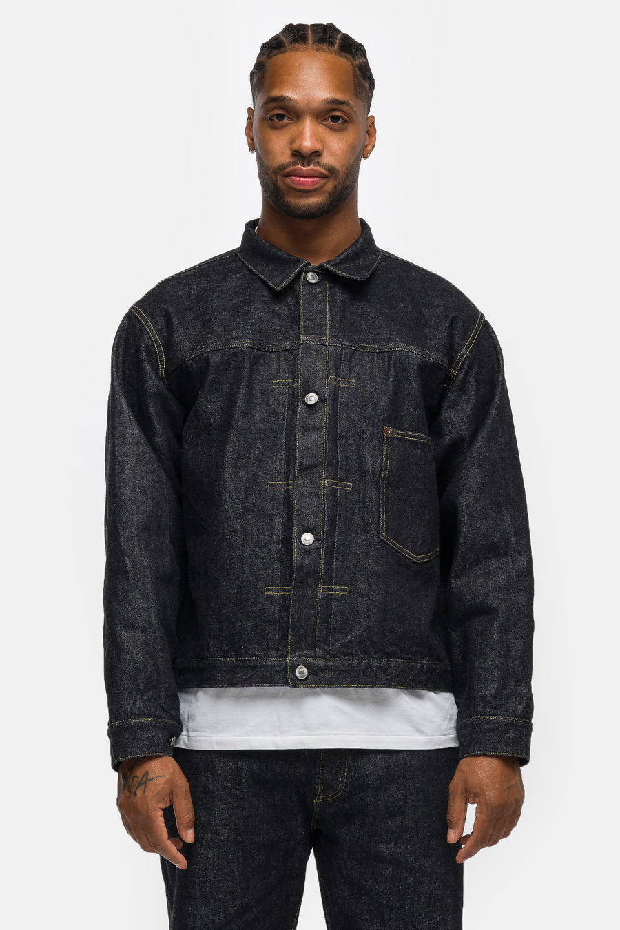 1st Type Denim Jacket in One Wash Indigo