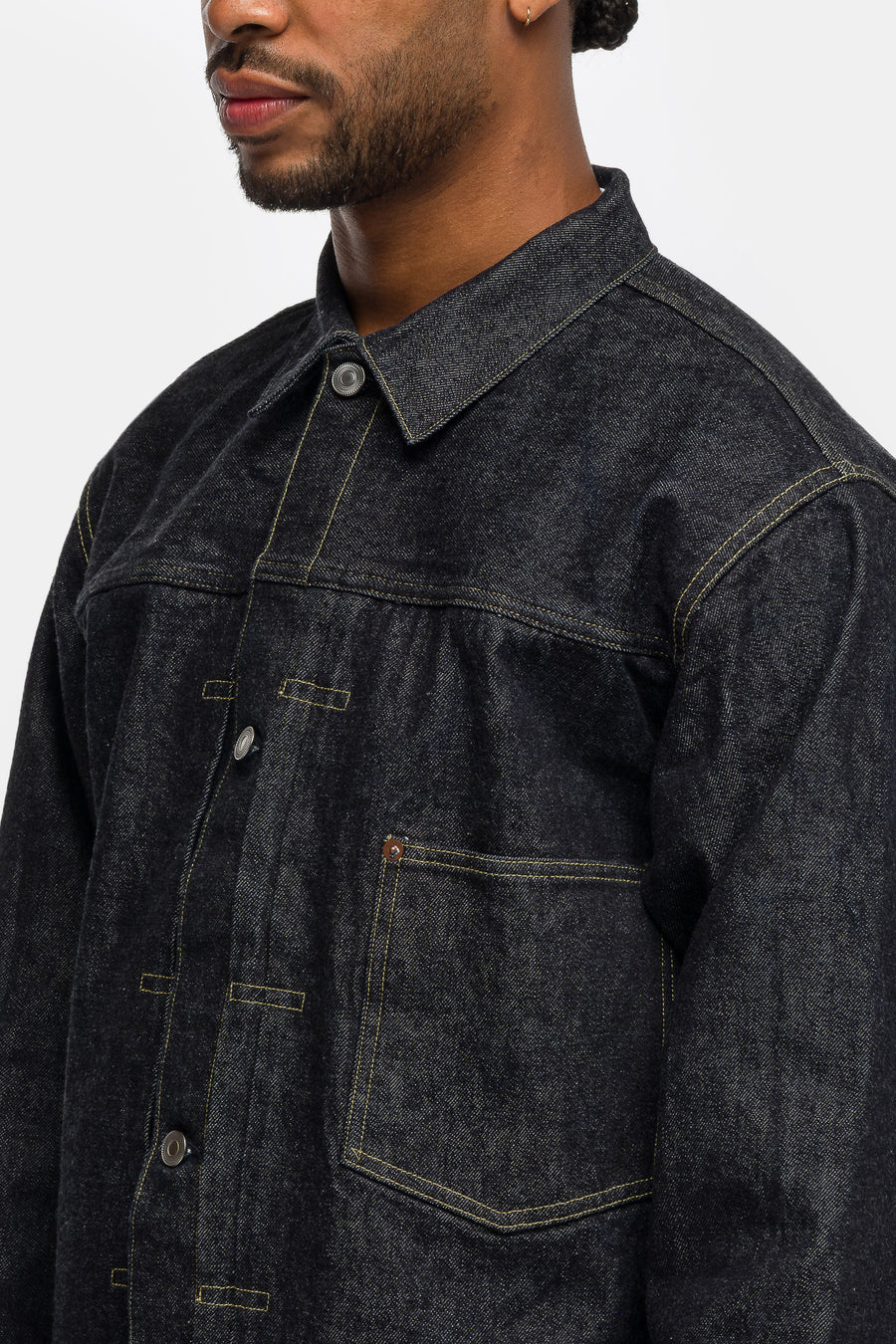 1st Type Denim Jacket in One Wash Indigo