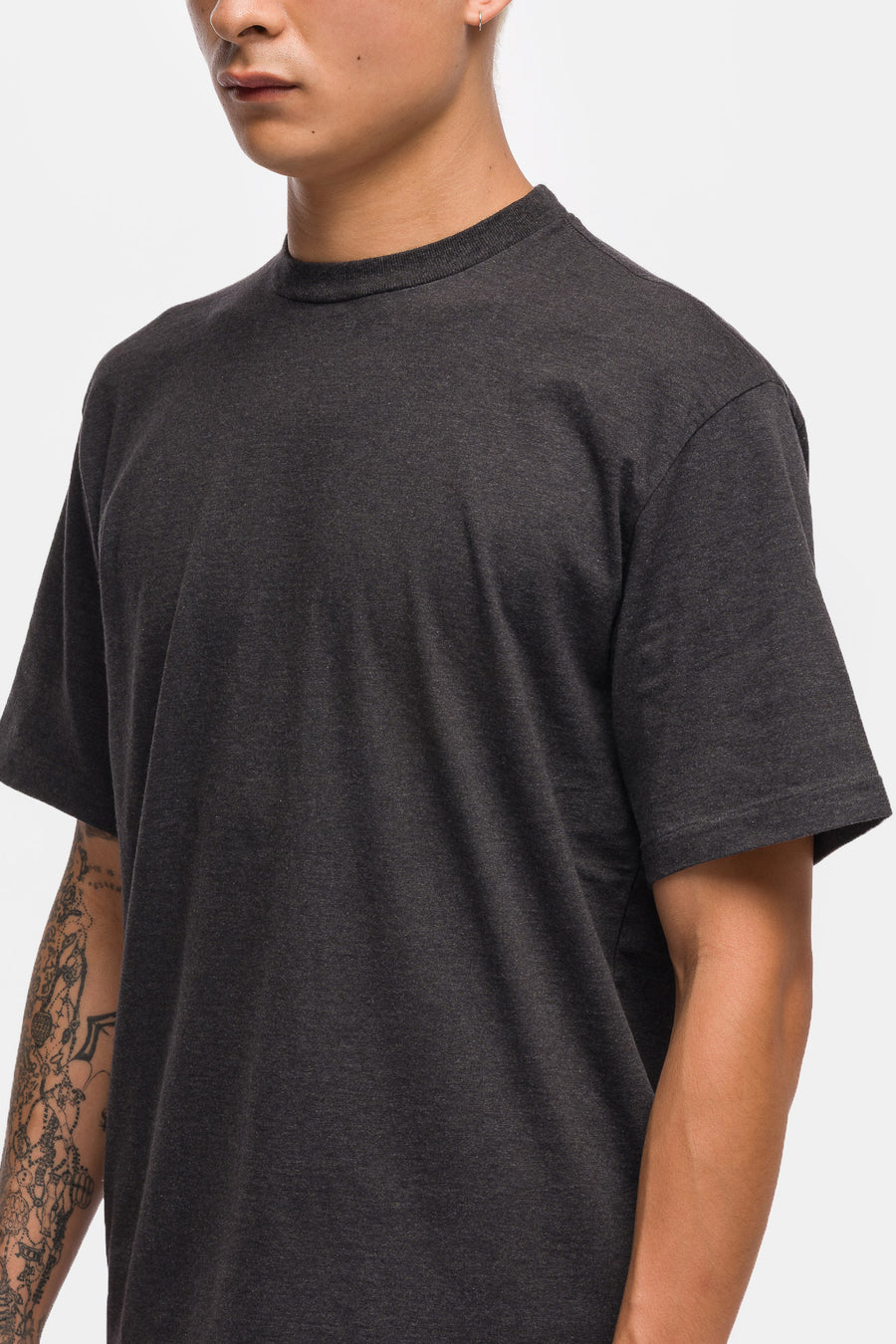Light Weight T-Shirt in Medium Gray
