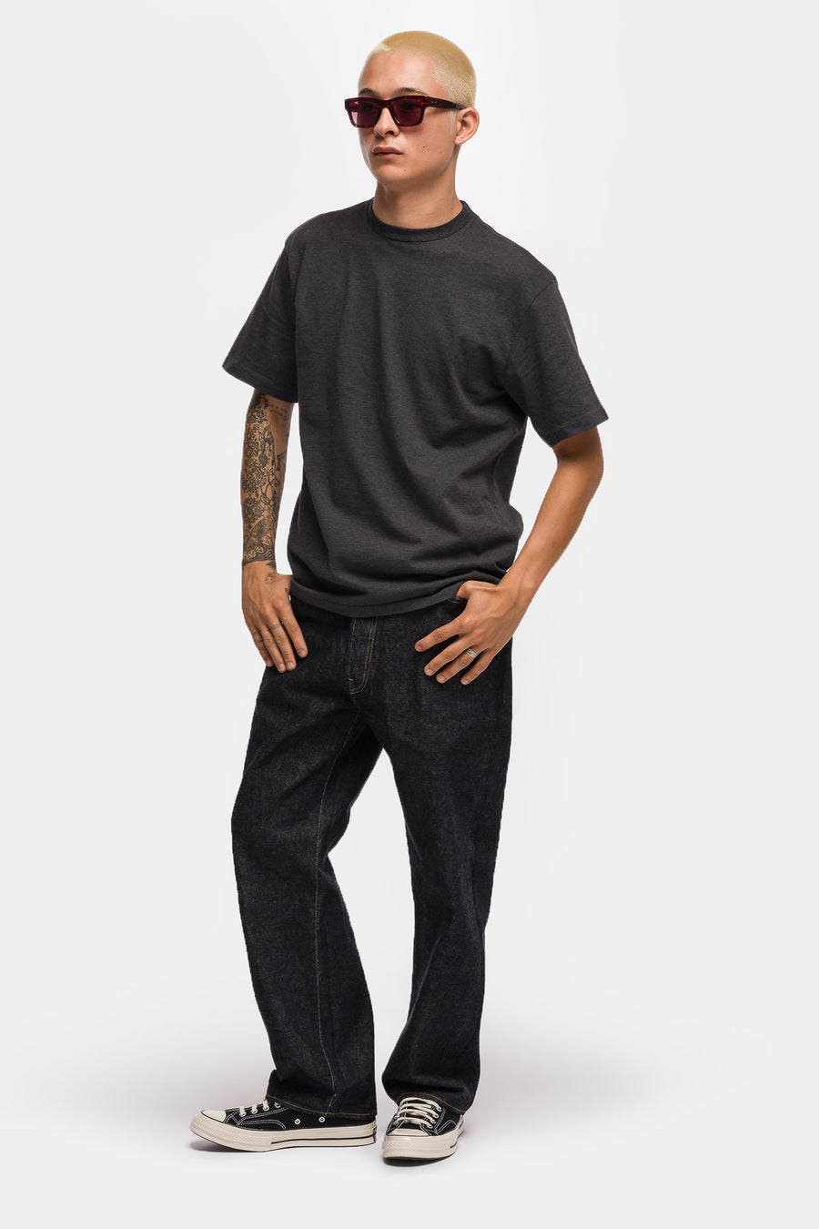Light Weight T-Shirt in Medium Gray