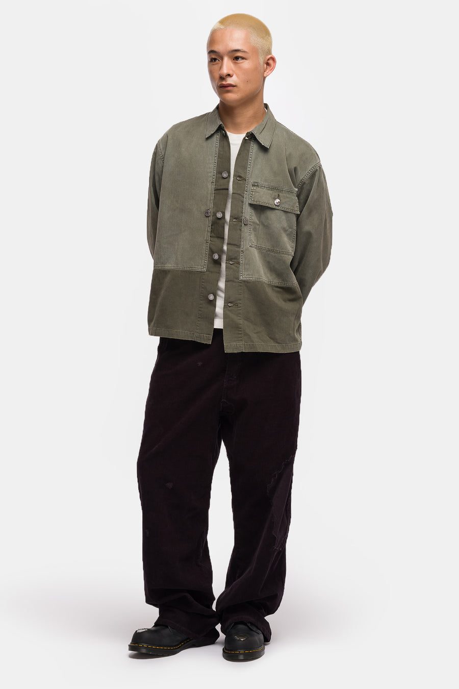 Vintage USMA HBT M-44 Jacket in Sage