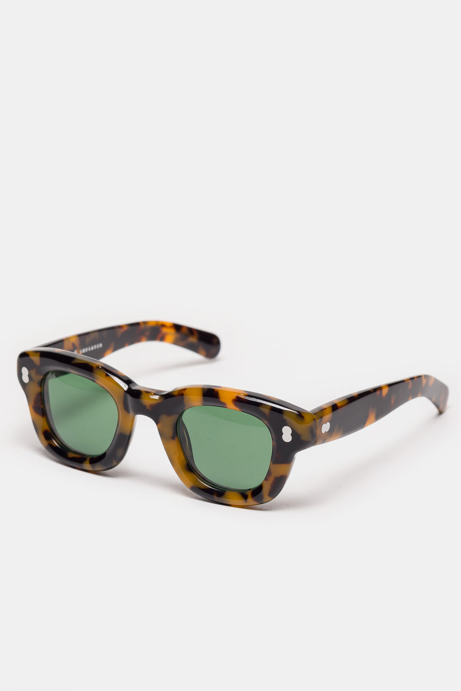 Akila Apollo Inflated Sunglasses in Havana/Green - Notre
