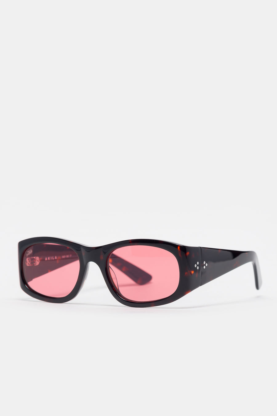 Akila Eazy Sunglasses in Dark Tortoise/Rose - Notre