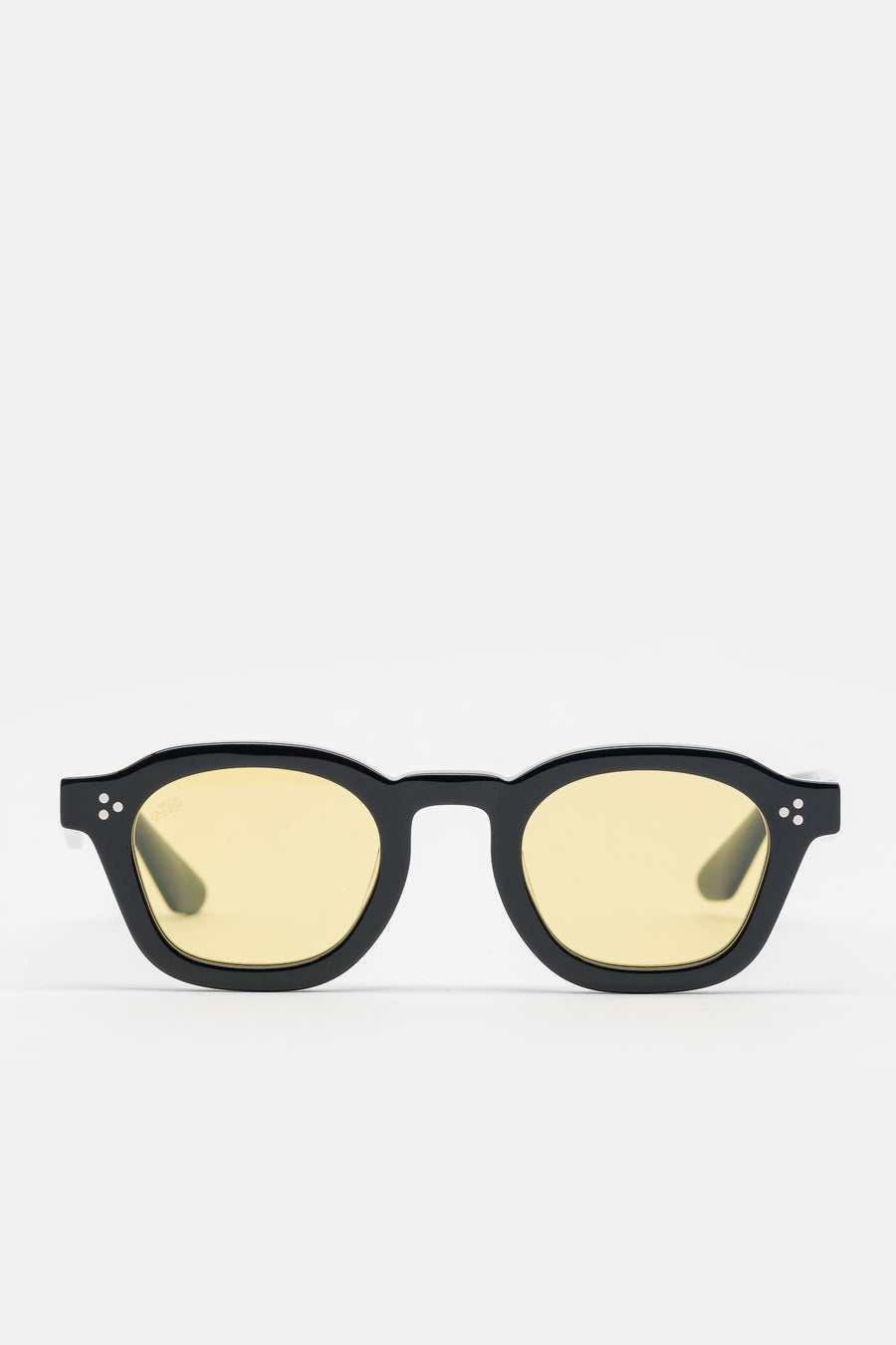 Akila Logos Sunglasses in Black/Yellow - Notre