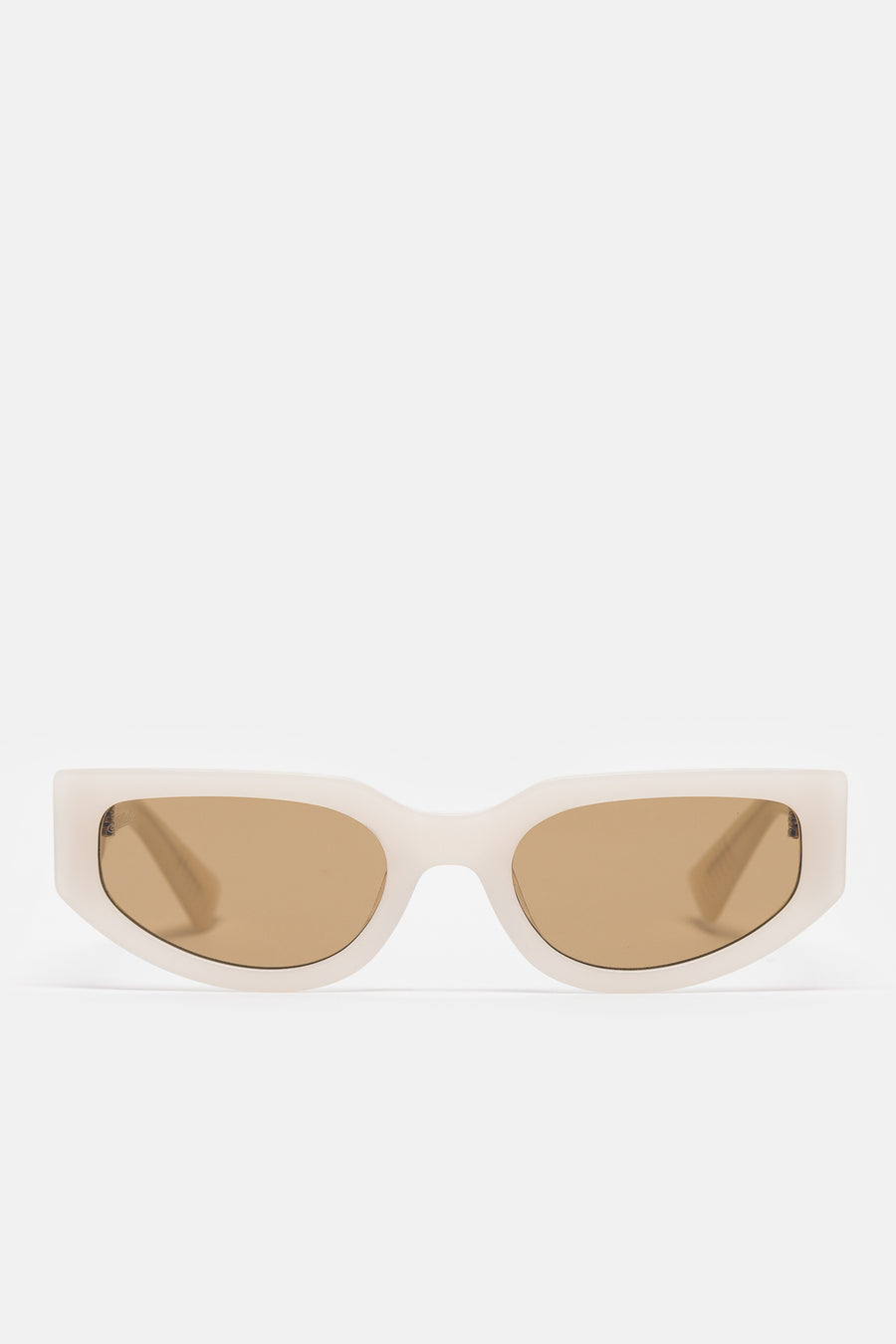 Akila Outsider Sunglasses in Ivory/Brown - Notre