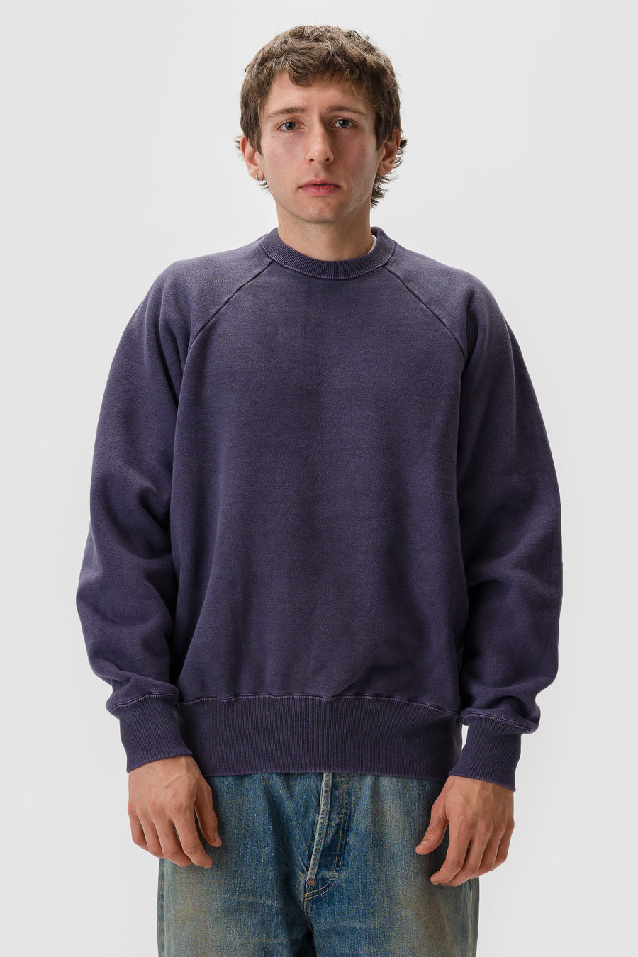 A. Presse Vintage Sweatshirt in Purple - Notre