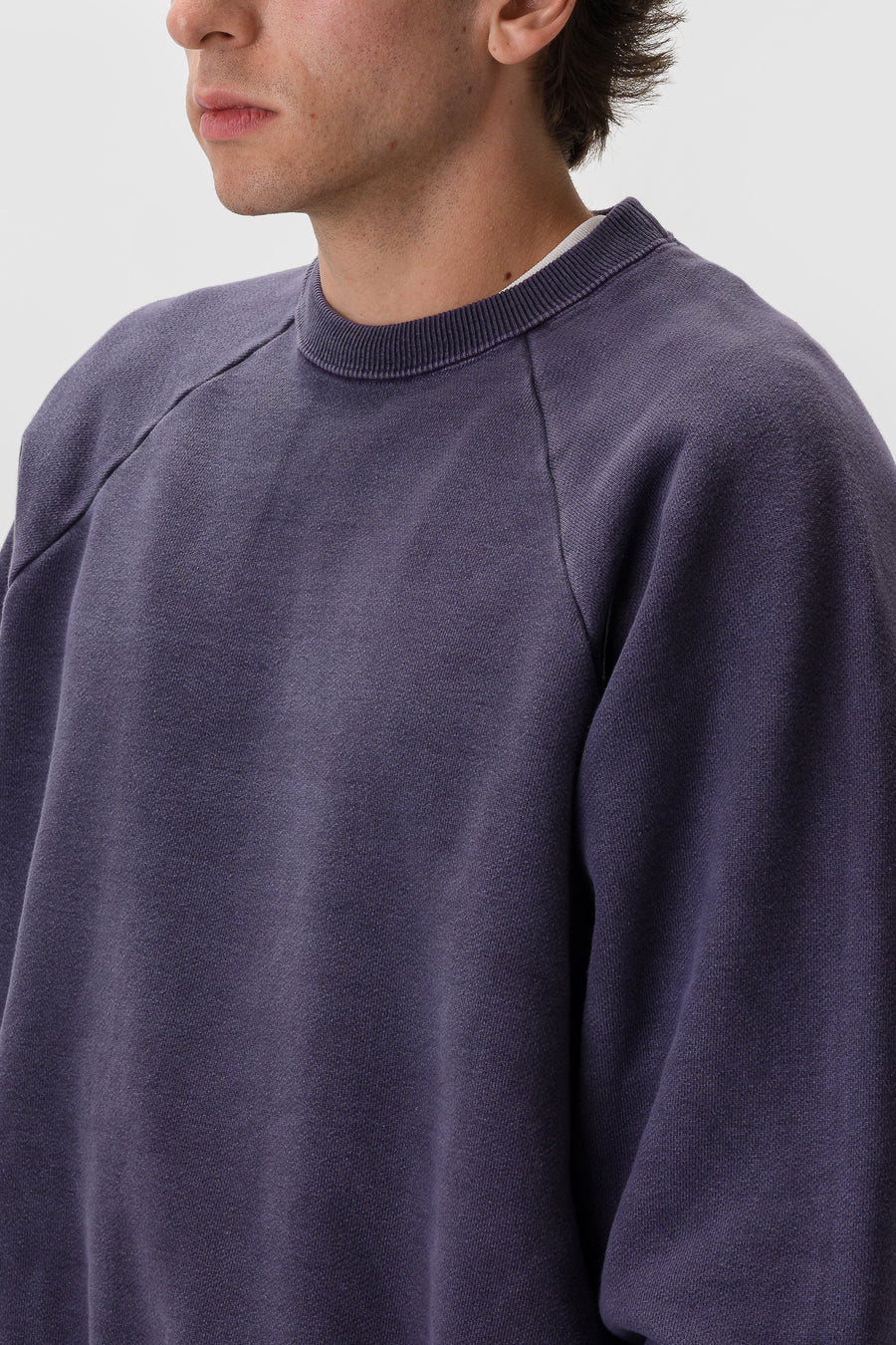 A. Presse Vintage Sweatshirt in Purple - Notre