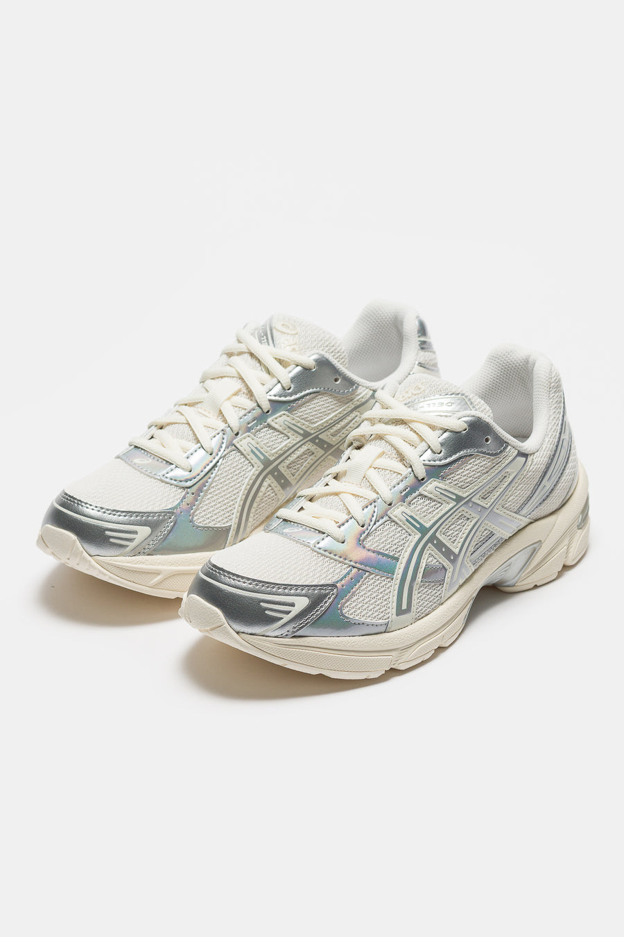 Gel-1130 Sneaker in Cream/Pure Silver