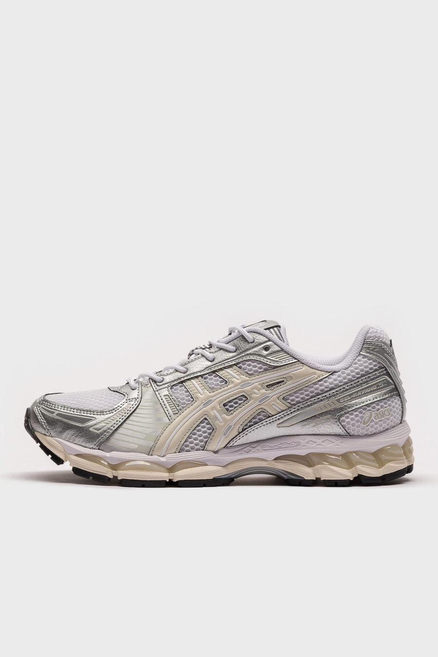 Gel Kayano 12.1 Sneaker in White/Cream