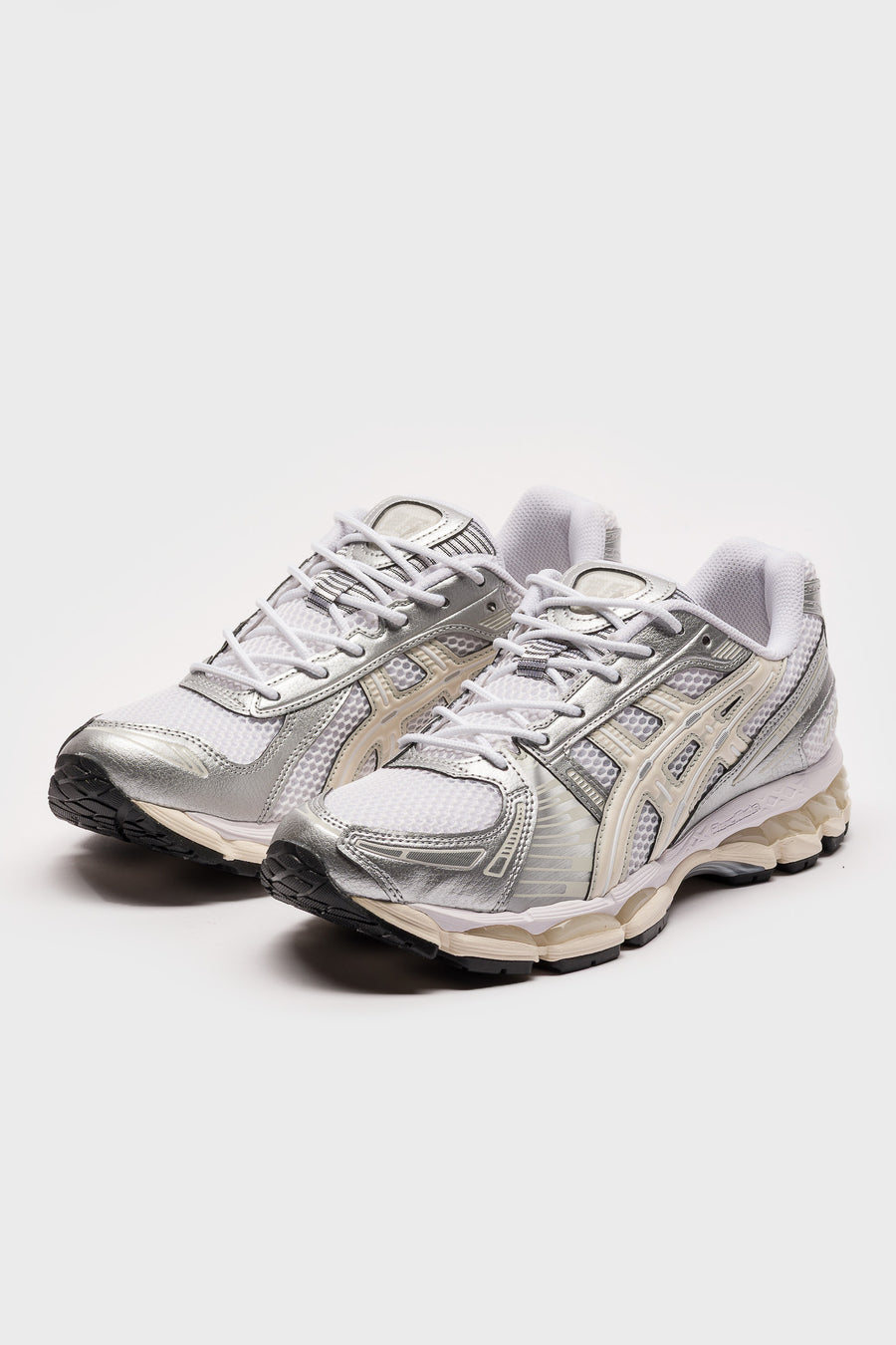 Gel Kayano 12.1 Sneaker in White/Cream