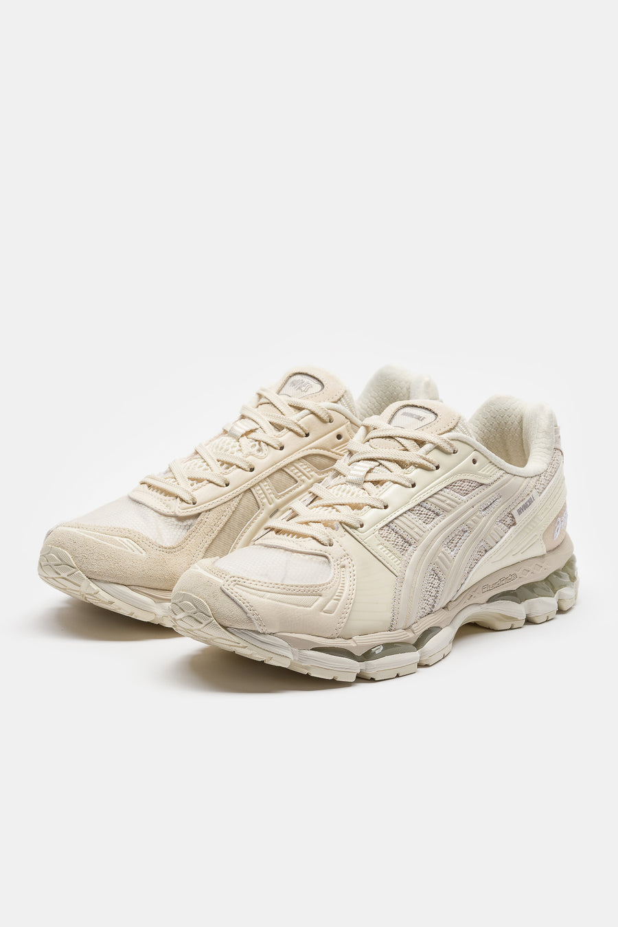 ASICS Invincible Gel-Kayano 12.1 Sneaker in Vanilla/Vanilla - Notre