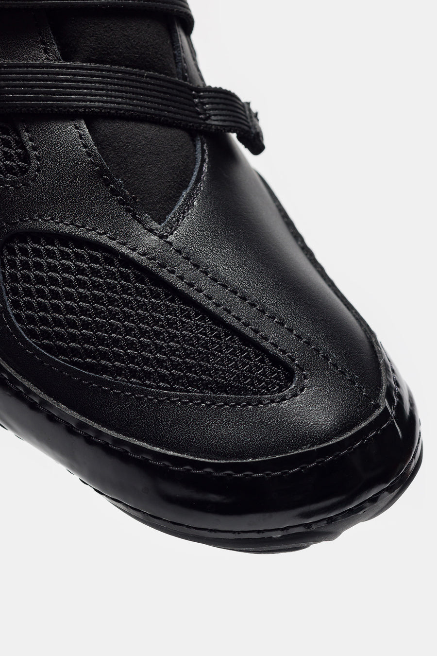 Issey Miyake Hyper Taping Sneaker in Black/Black