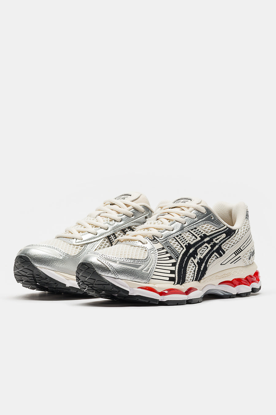 ASICS Lapstone and Hammer Gel-Kayano 12.1 Sneaker in Cream/Pure Silver - Notre