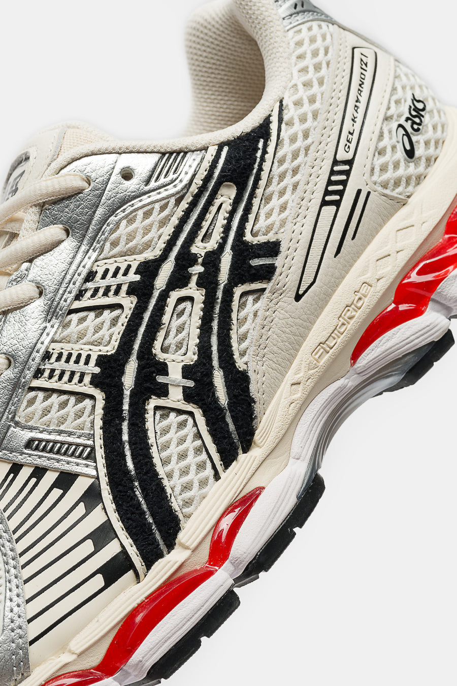 ASICS Lapstone and Hammer Gel-Kayano 12.1 Sneaker in Cream/Pure Silver - Notre