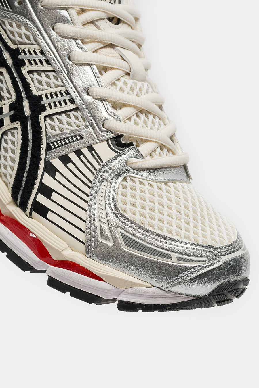 ASICS Lapstone and Hammer Gel-Kayano 12.1 Sneaker in Cream/Pure Silver - Notre