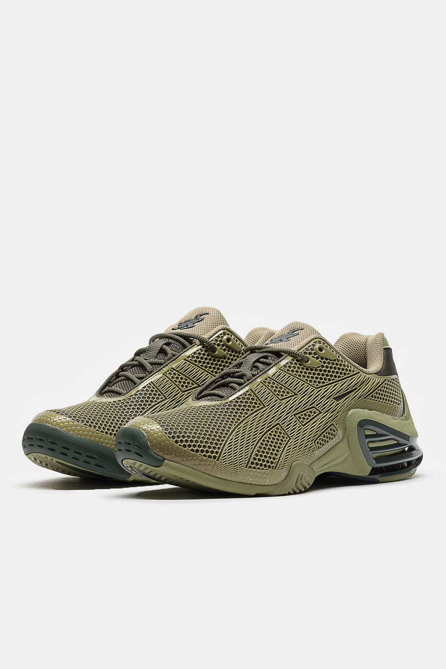 ASICS Novalis Gel-Teremoa II Sneaker in Mosstone/Deep Forest - Notre