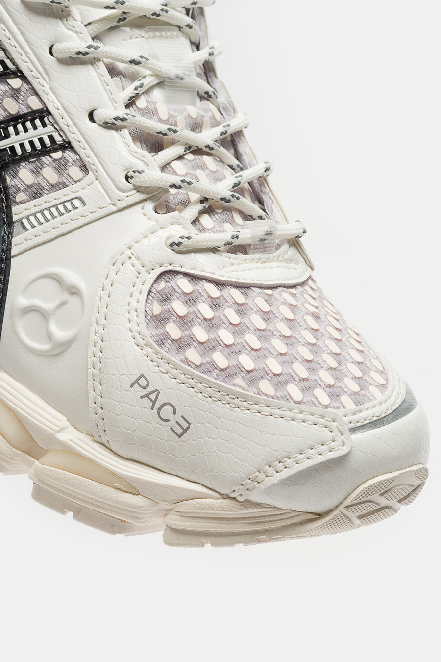 ASICS PACE Gel-Kayano 12.1 Sneaker in Cream/Black - Notre
