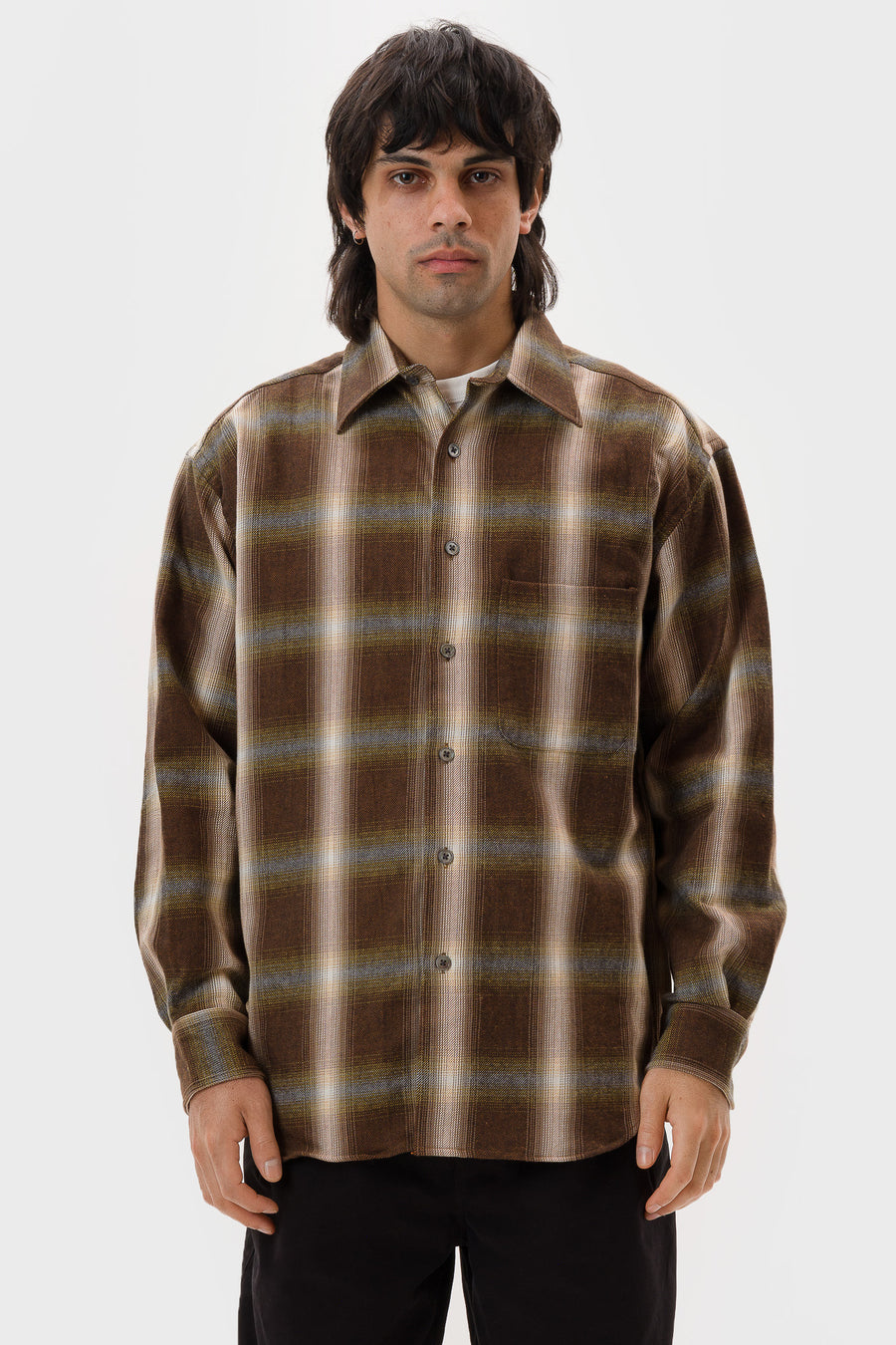 Flannel Shirt in Cedar
