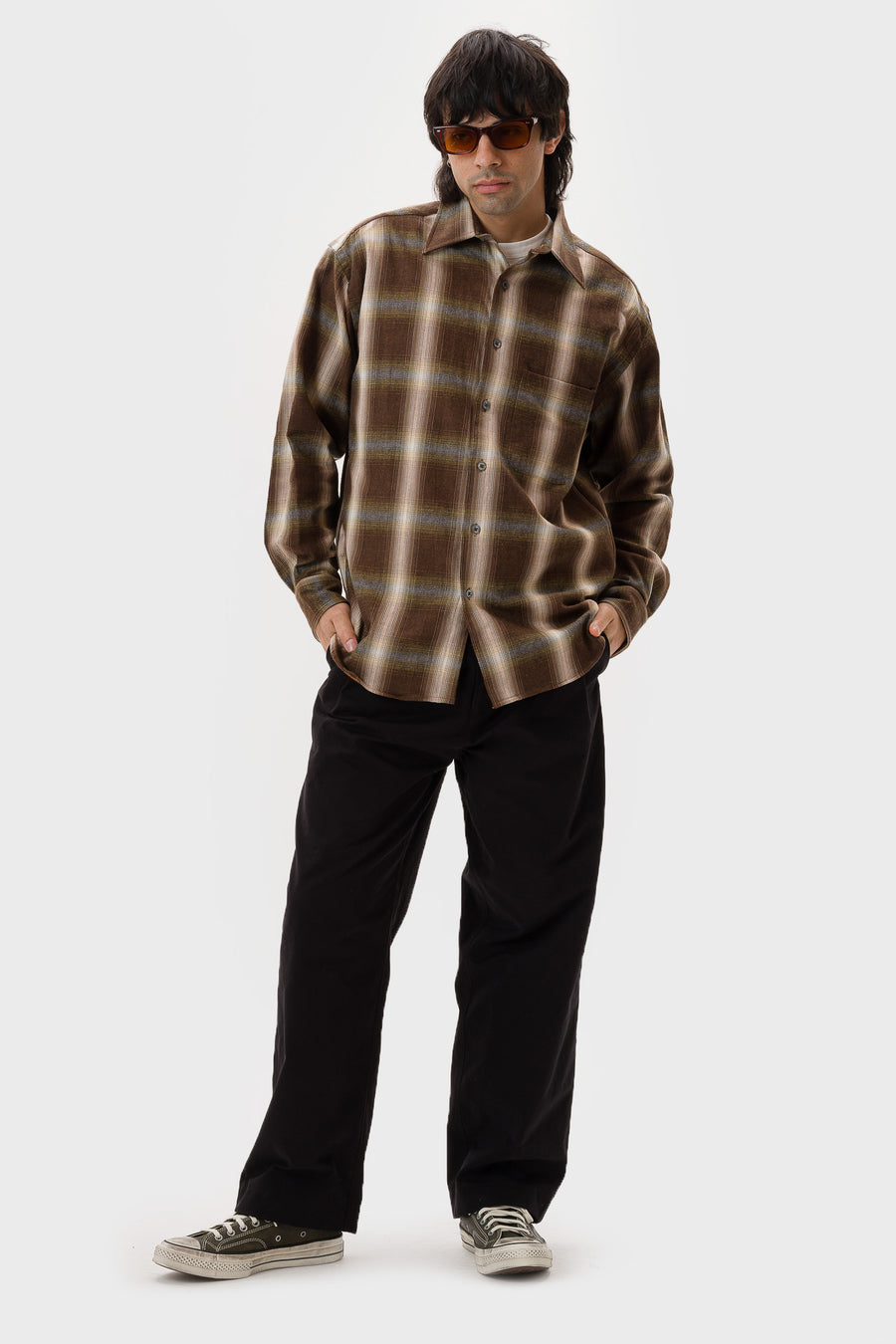 Flannel Shirt in Cedar