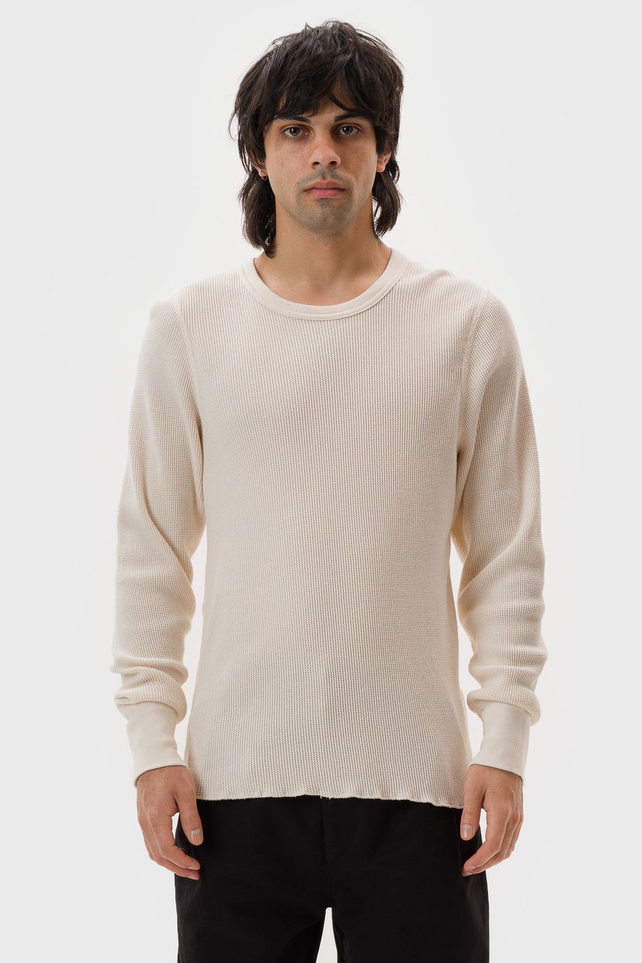 Longsleeve Thermal in Cream