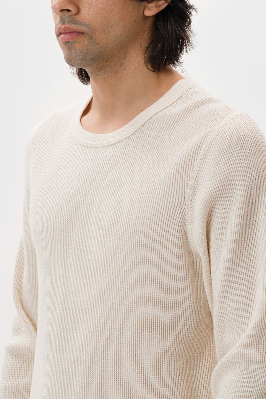 Longsleeve Thermal in Cream