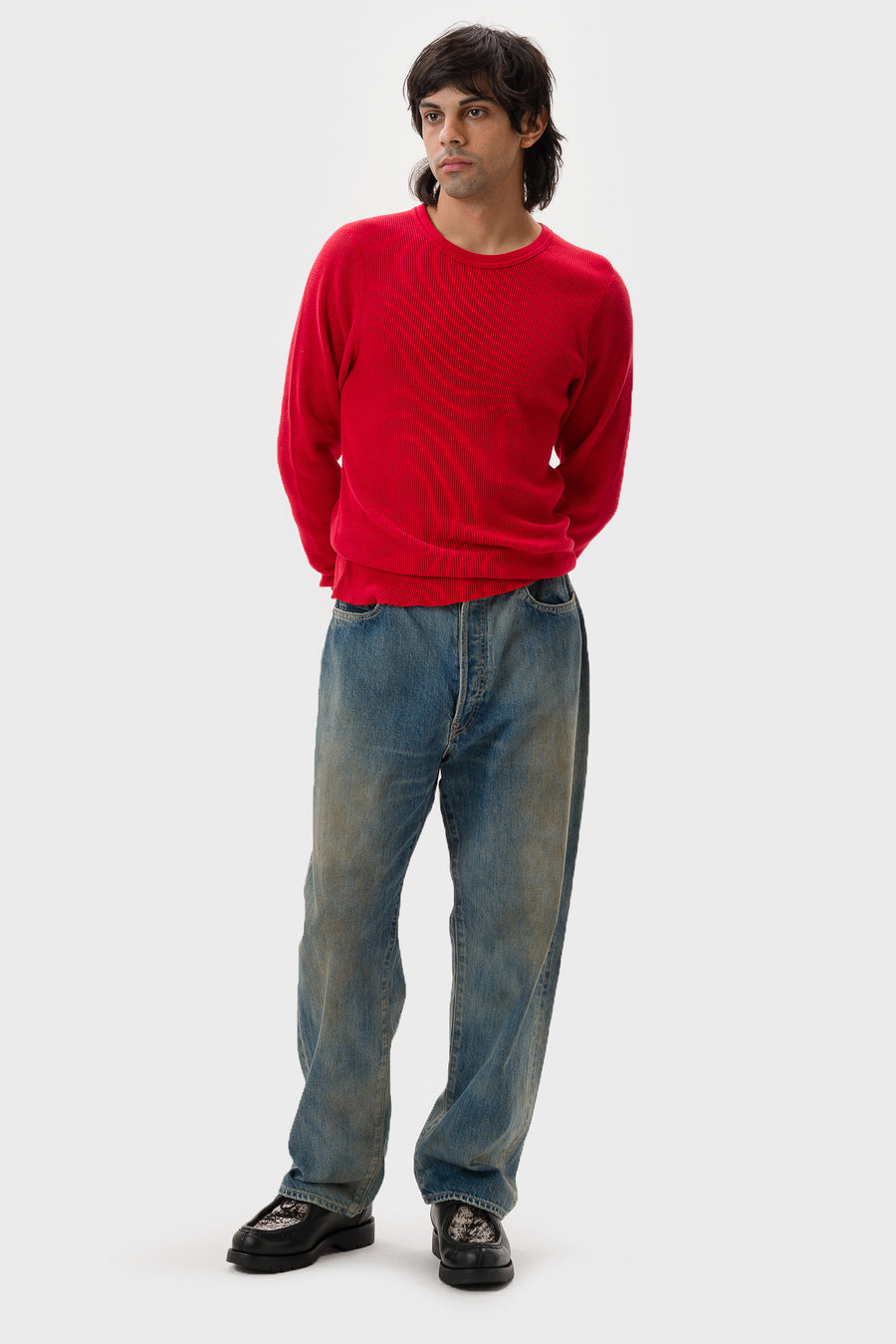 Longsleeve Thermal in Red