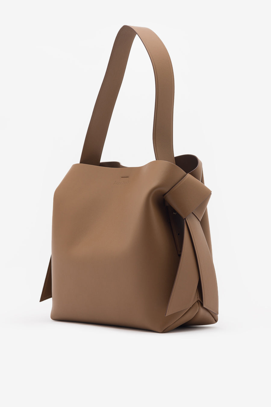 ACNE STUDIOS Musubi Midi knotted leather shoulder bag