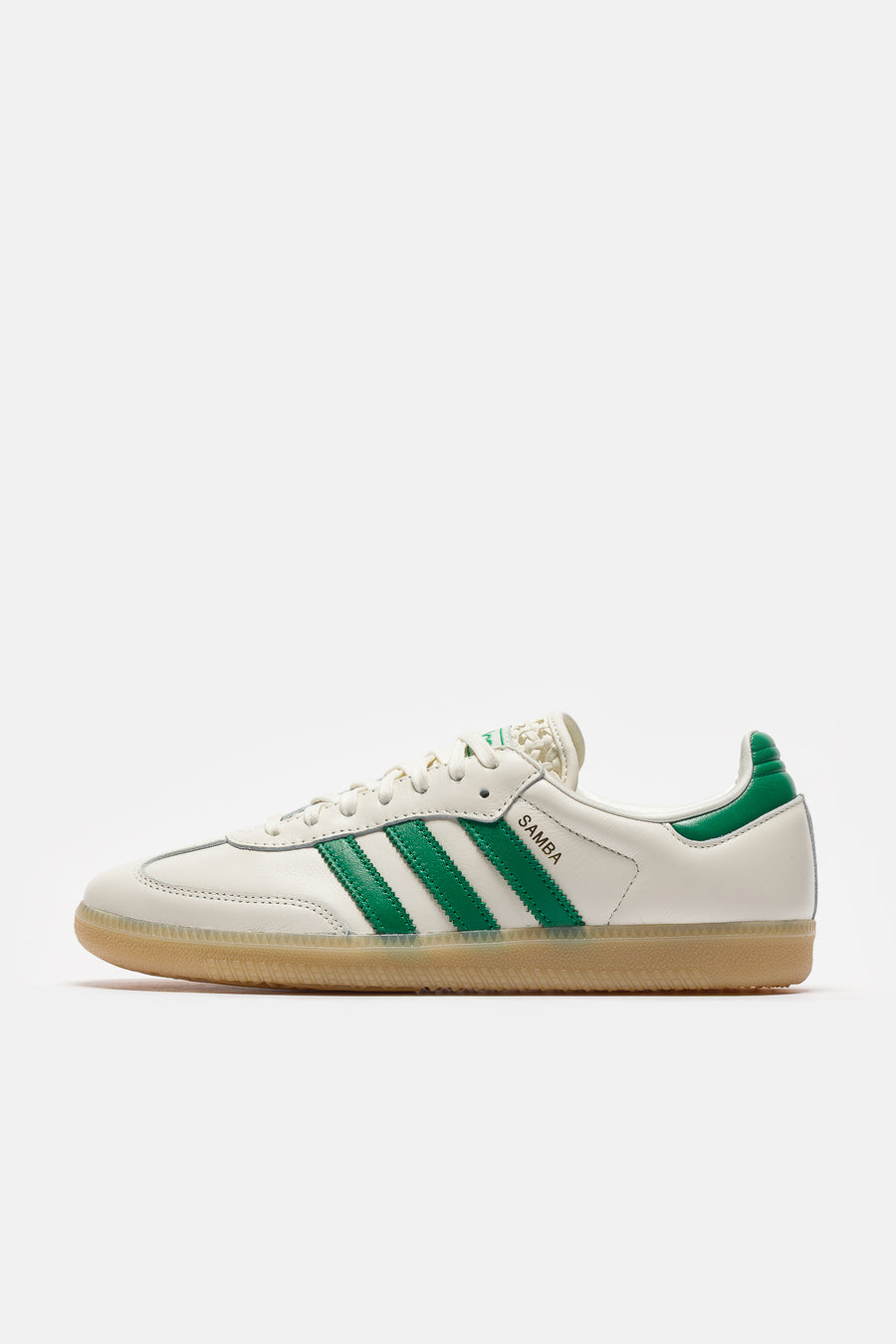 Samba OG Sneaker in White/Green
