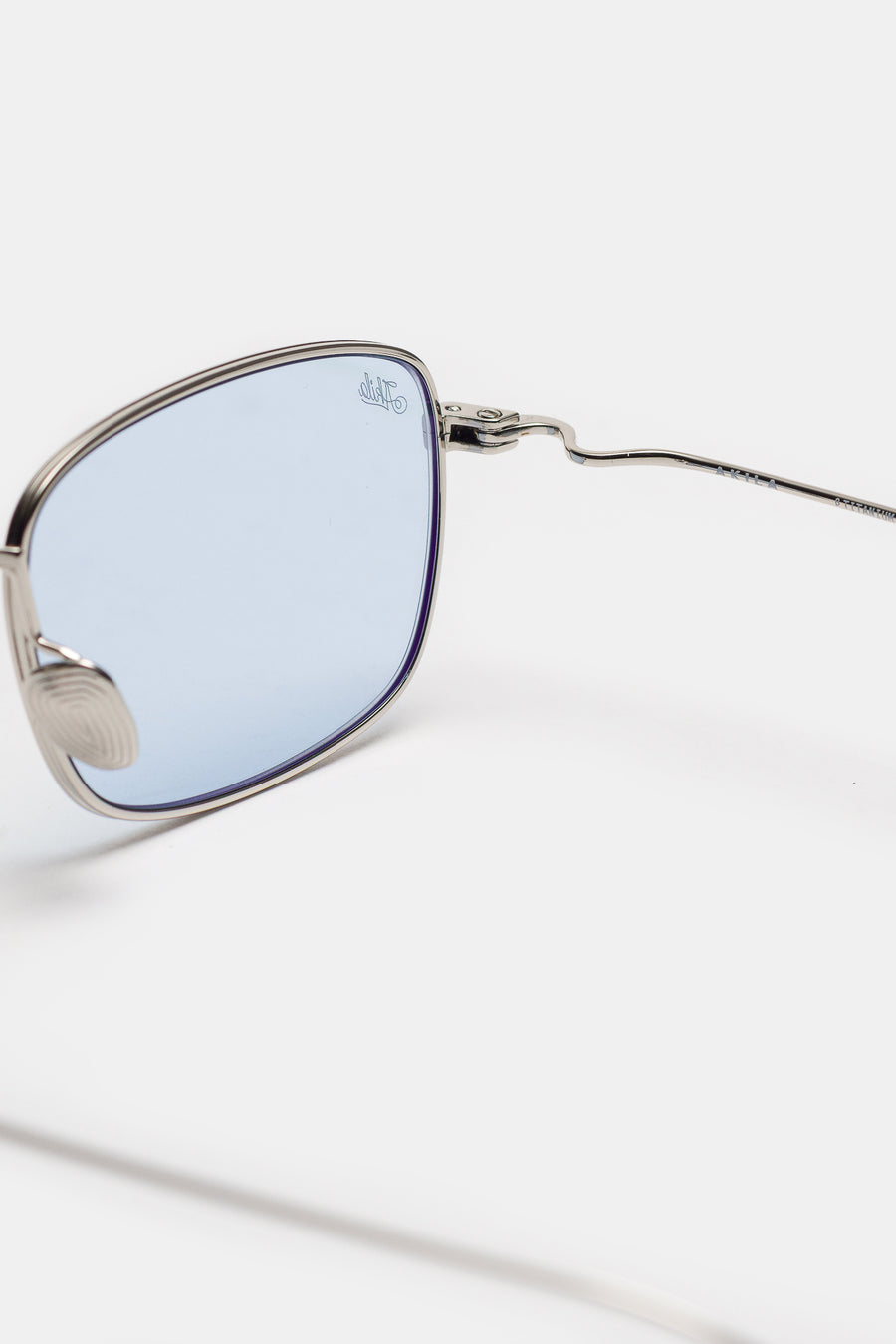 Grace Sunglasses in  Silver/Lt Blue