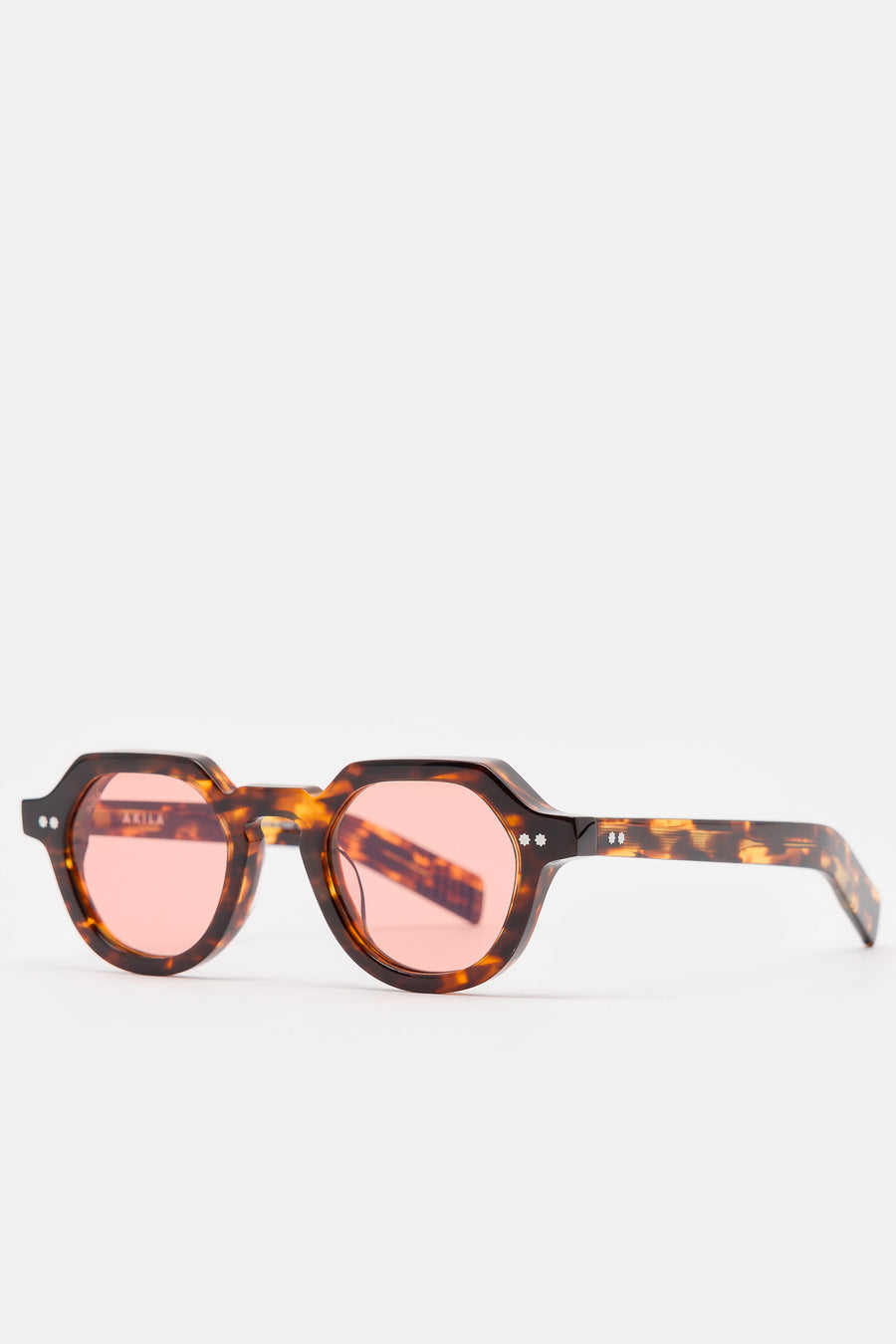 Akila Lola Sunglasses in Brown Havana/Apricot - Notre