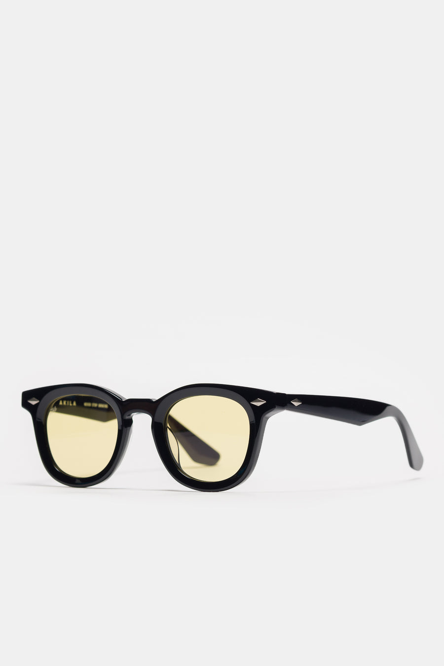Akila Luna Sunglasses in Black/Yellow - Notre