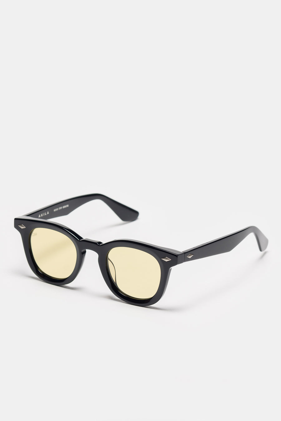 Akila Luna Sunglasses in Black/Yellow - Notre