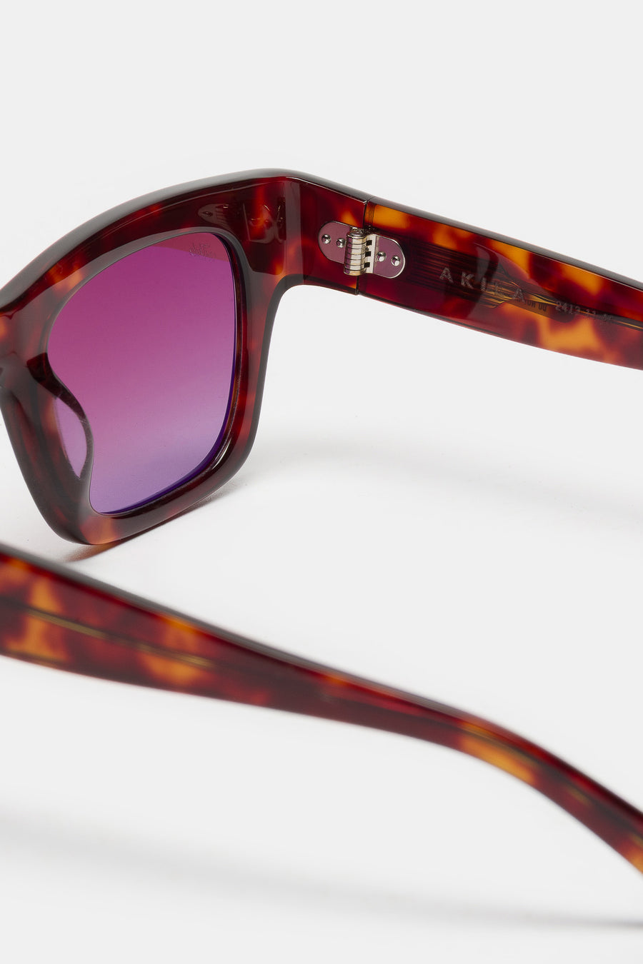 Akila Nebula Sunglasses in Dark Havana/Sunset Gradient - Notre
