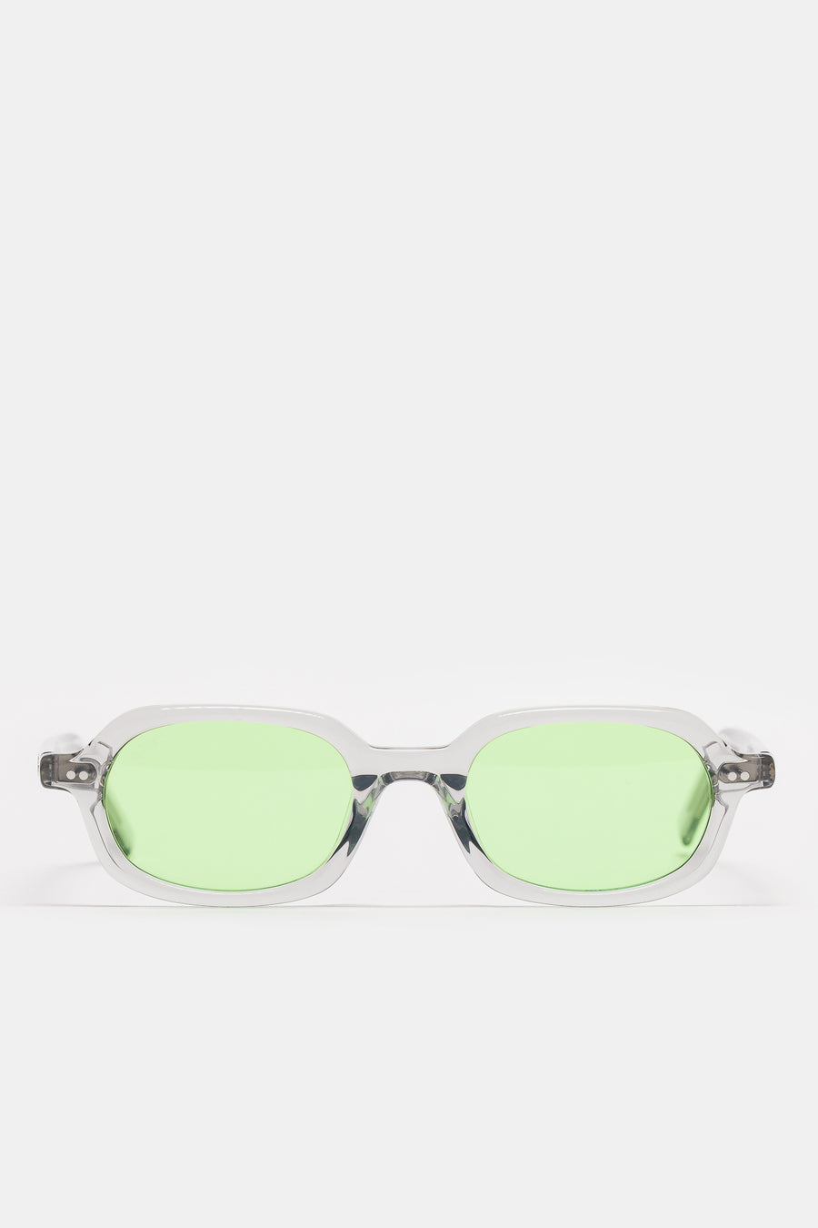 Akila Psyche Sunglasses in Grey/Apple Green - Notre