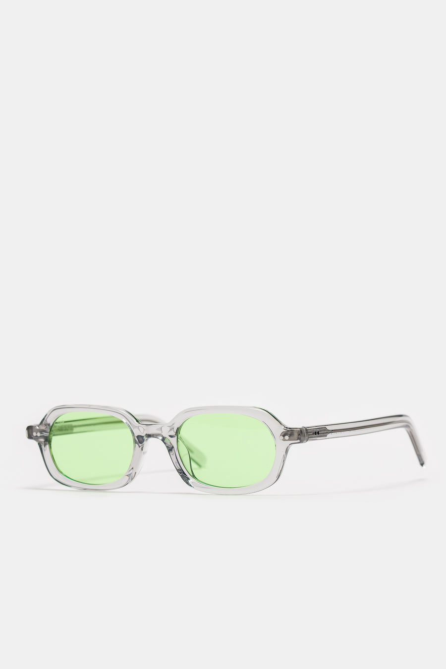 Akila Psyche Sunglasses in Grey/Apple Green - Notre