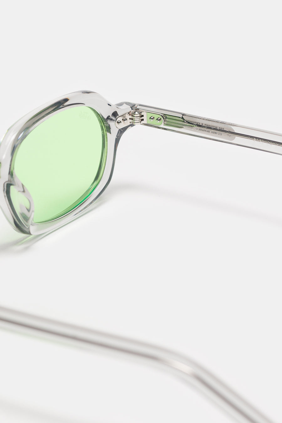 Akila Psyche Sunglasses in Grey/Apple Green - Notre