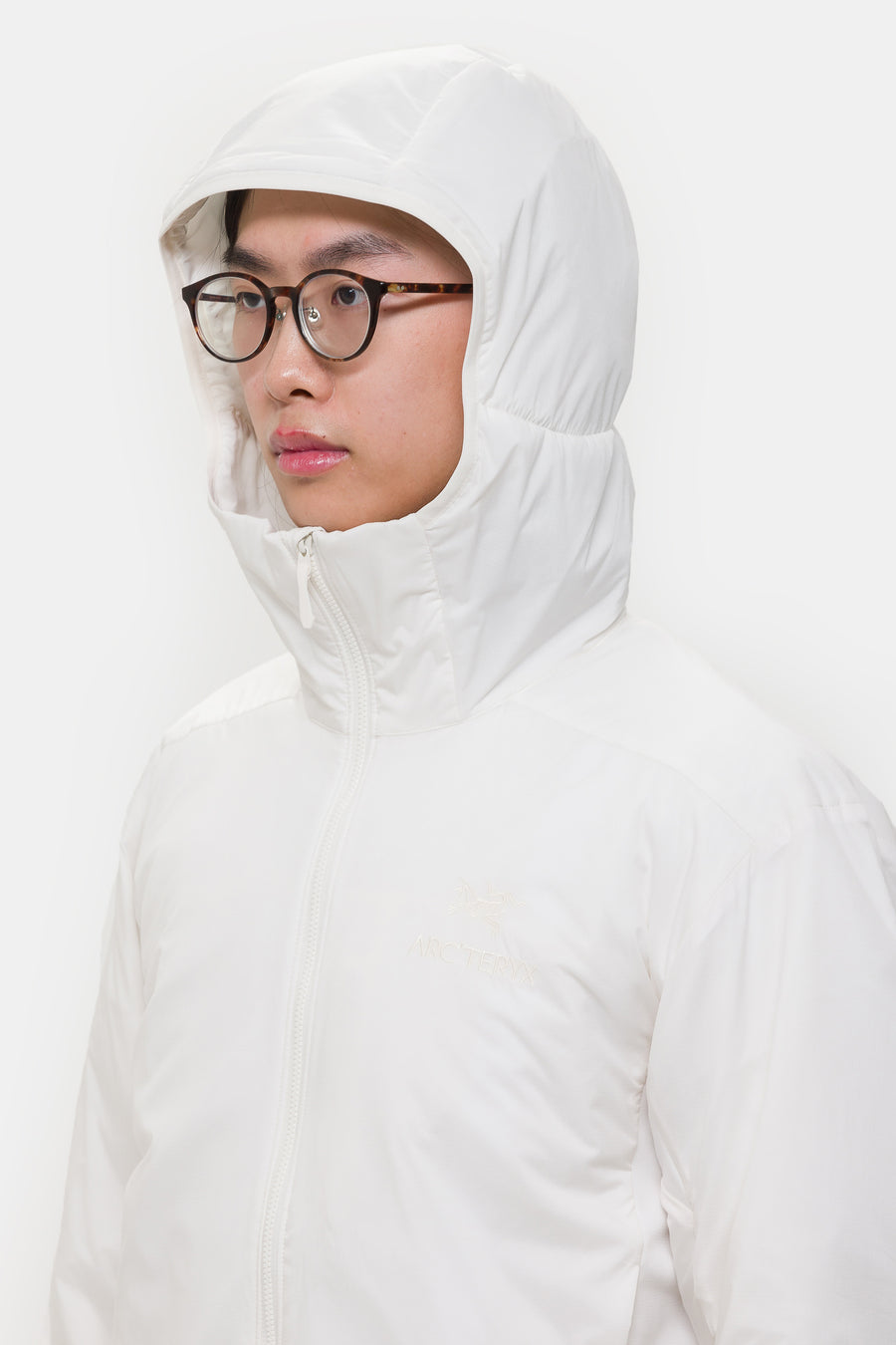 Atom Hoody Jacket in Whiteout - Arc'Teryx