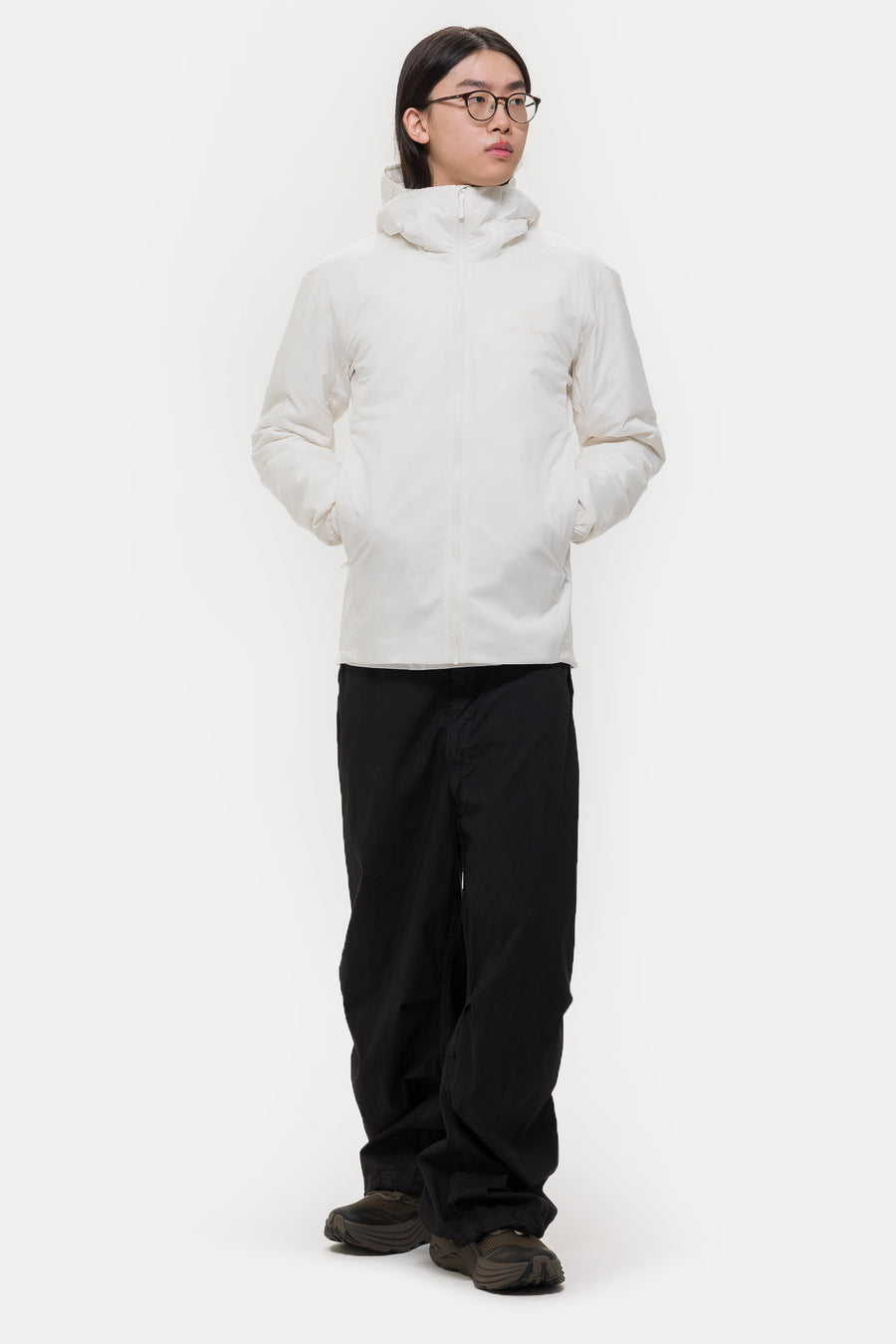 Atom Hoody Jacket in Whiteout - Arc'Teryx
