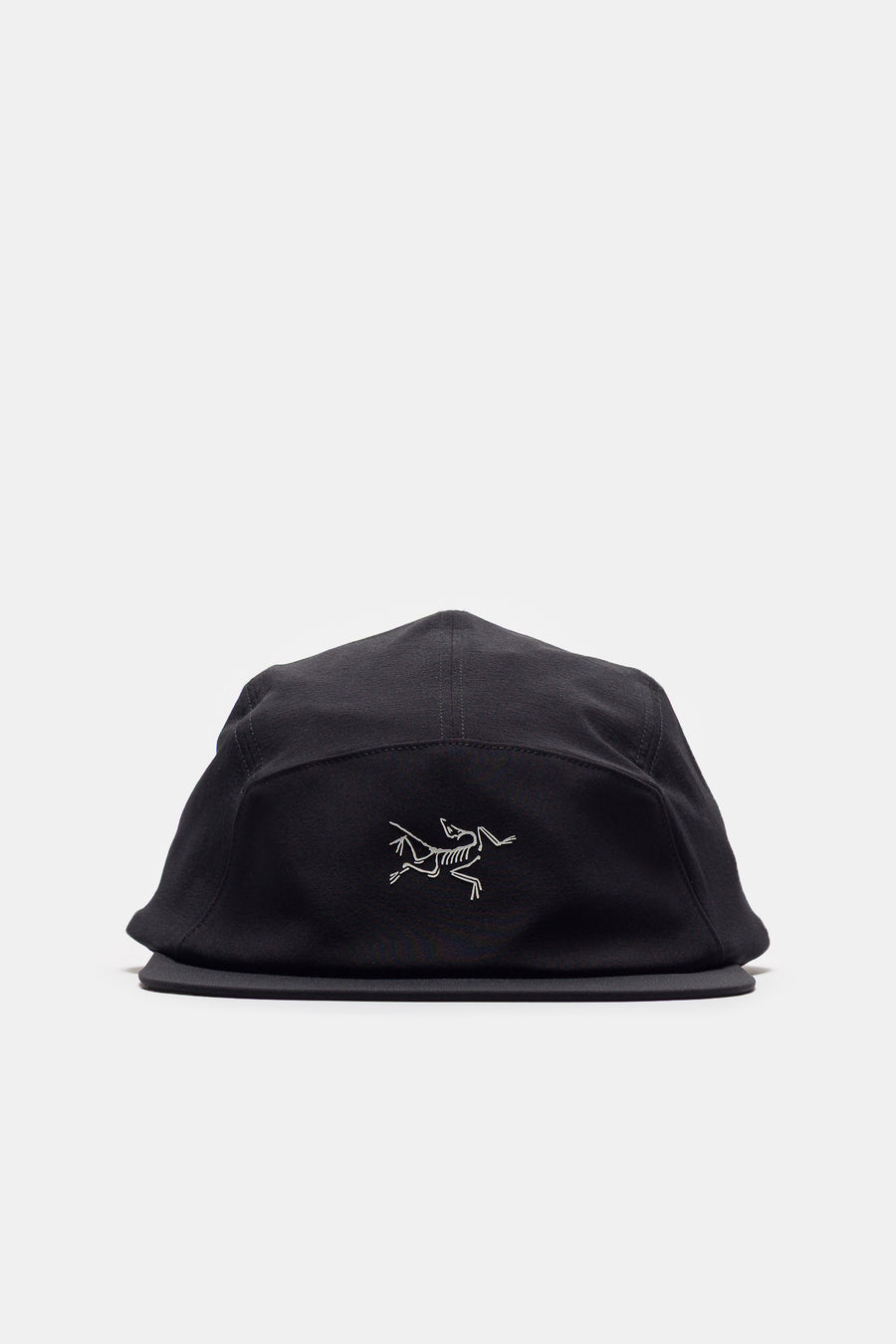 Gamma 5 Panel Cap in Black/Arctic Silk