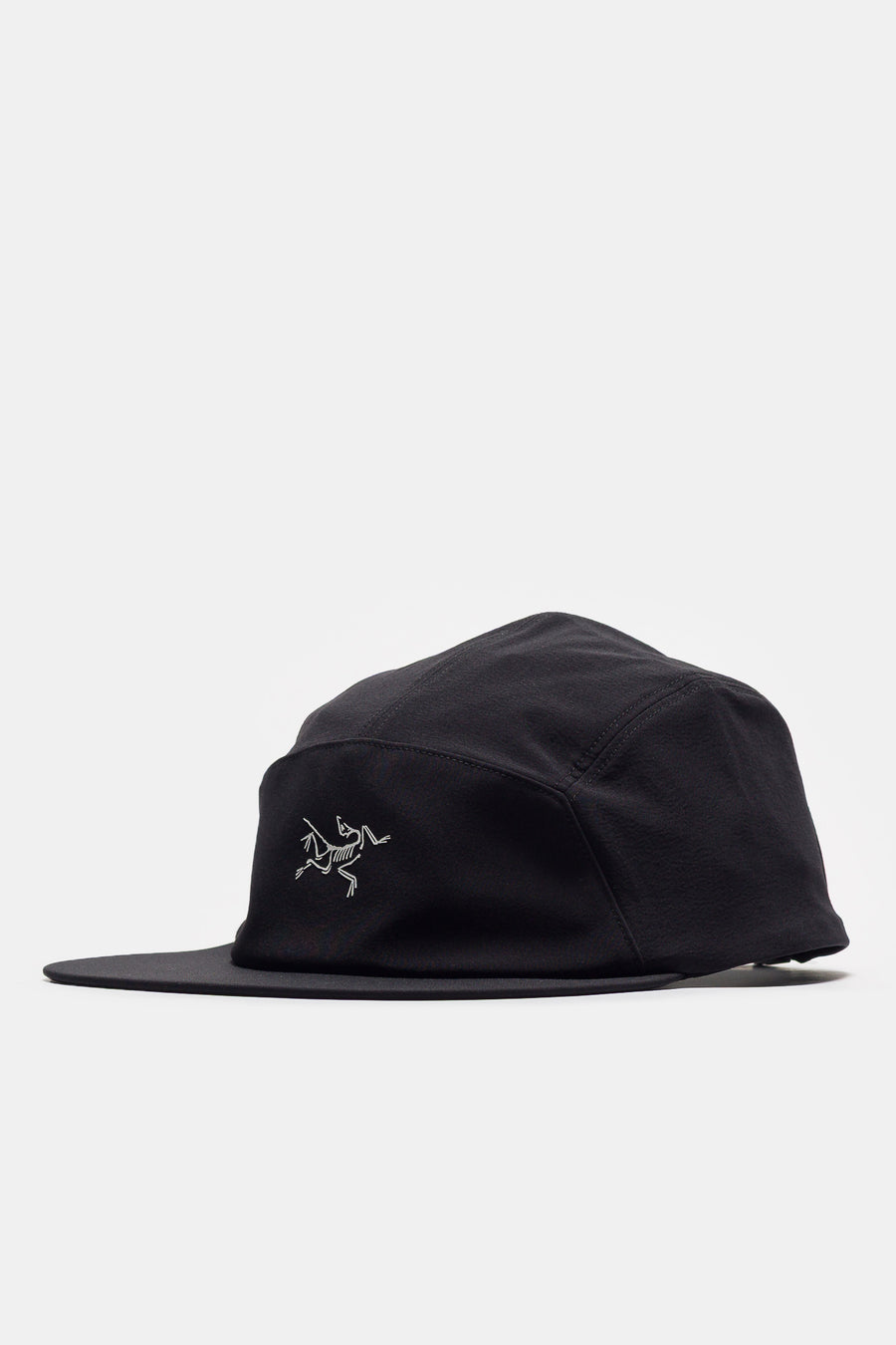 Gamma 5 Panel Cap in Black/Arctic Silk