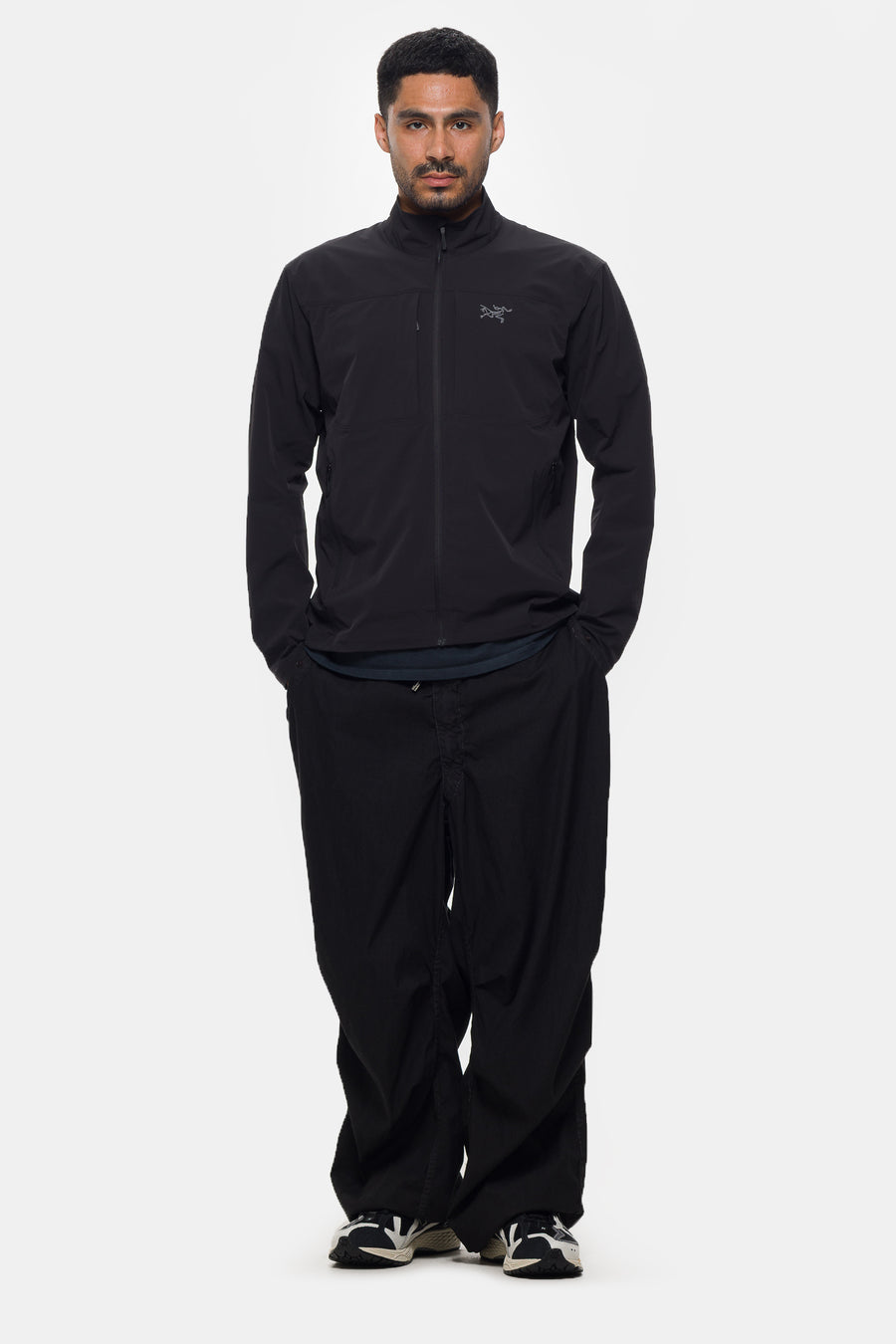 ARC'TERYX Gamma Lightweight Jacket ブラック Gamma Lightweight Jacket in Black - Arc'Teryx