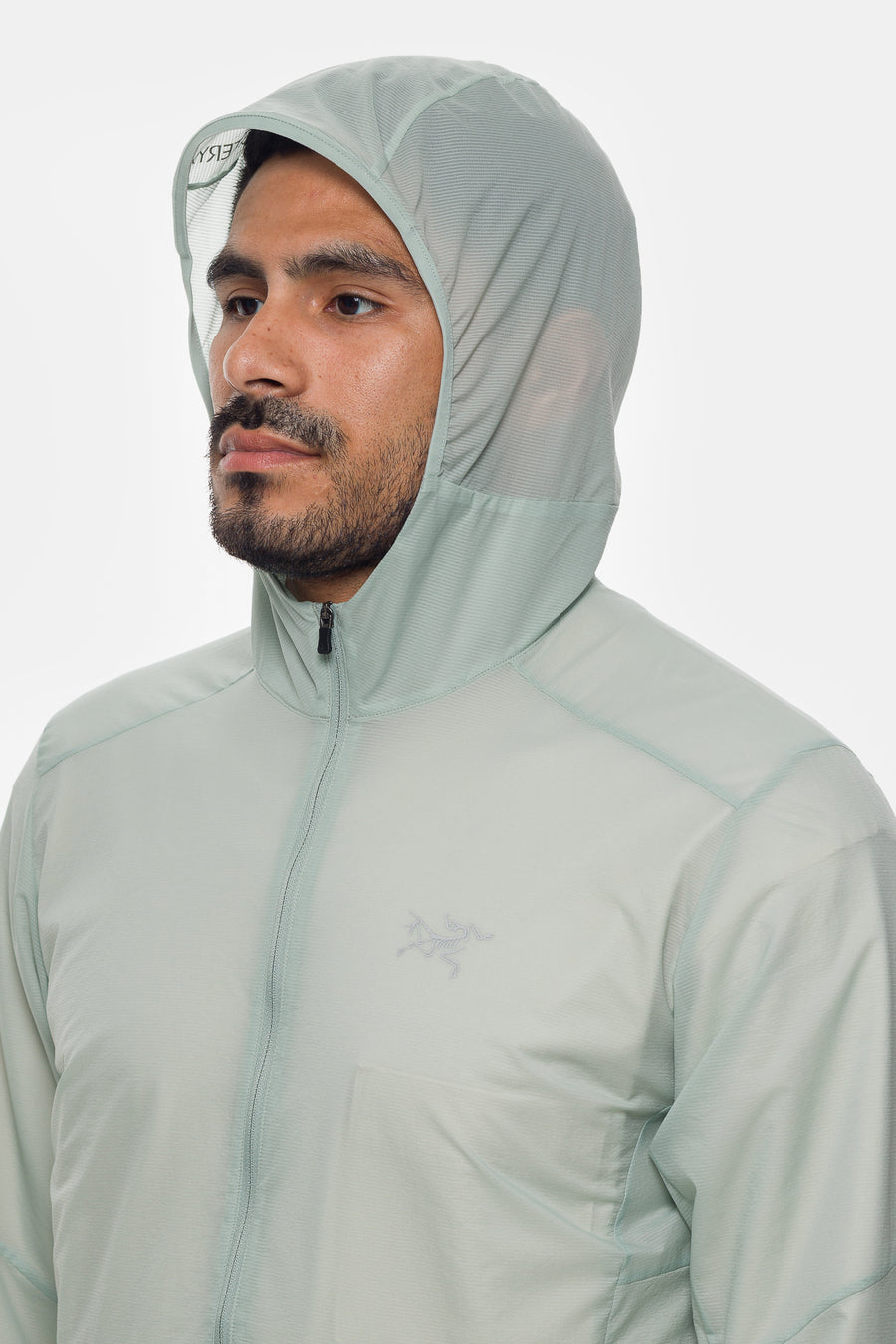 Arc'teryx Incendo Airshell Hoody in Stone Green - Notre