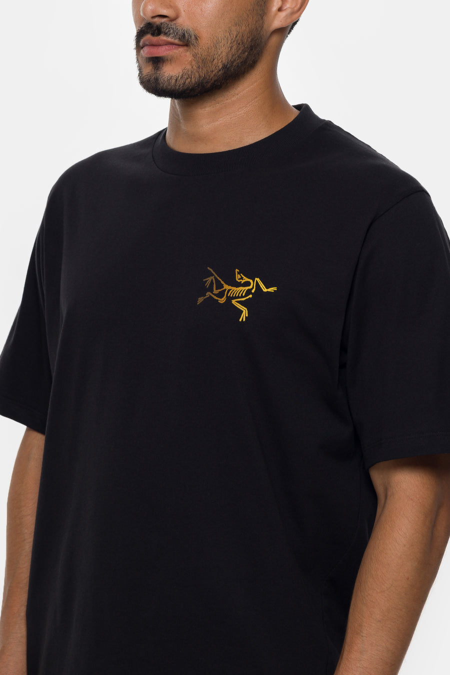 Arc'teryx Kragg Cotton Logo 24K T-Shirt in Black - Notre