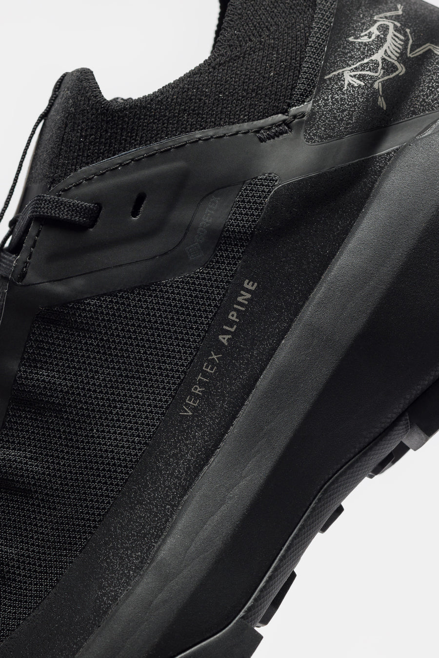 Arc'teryx Vertex Alpine Gore-Tex Sneaker in Black/Black - Notre