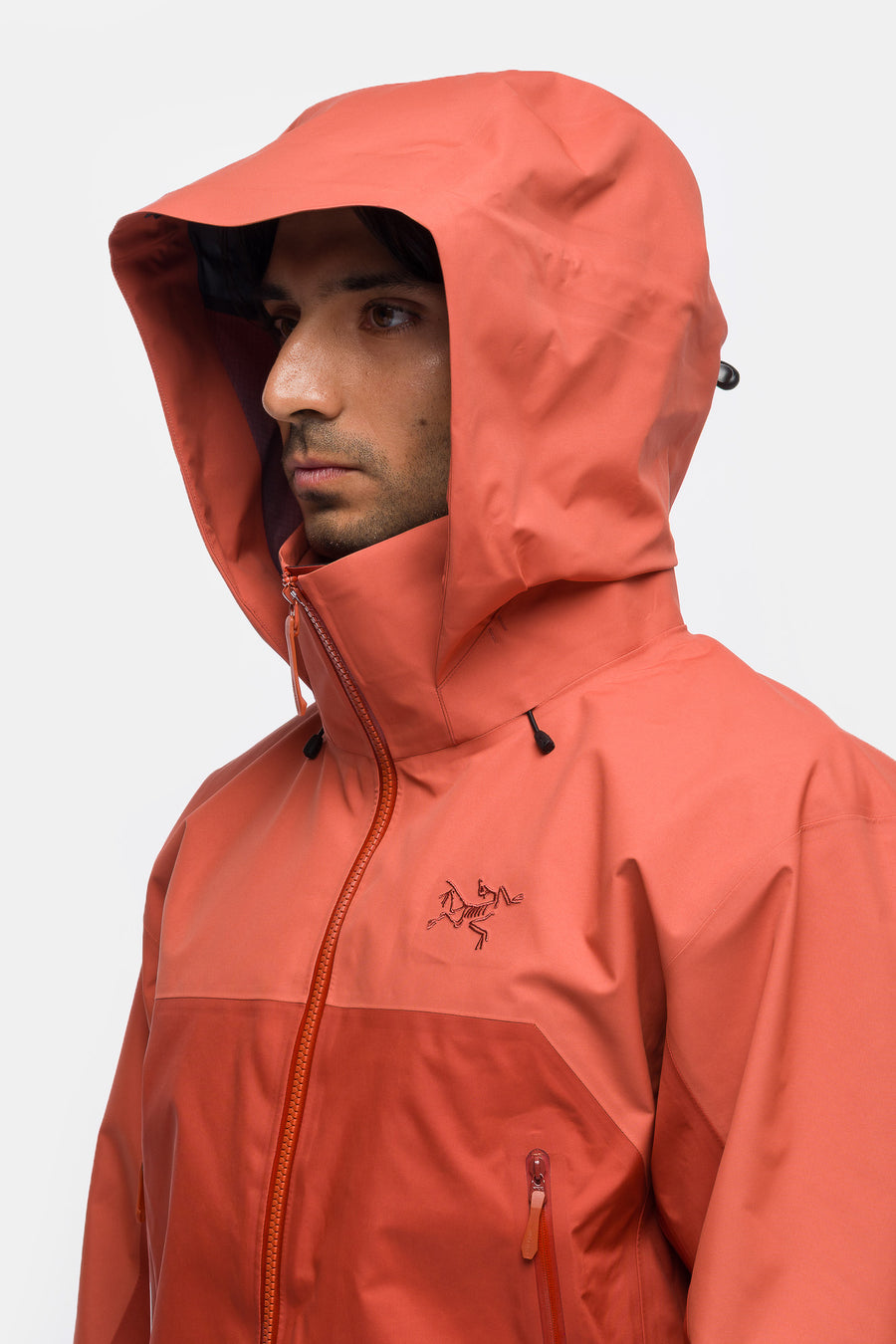Beta AR Jacket in Stone Red/Dark Stone
