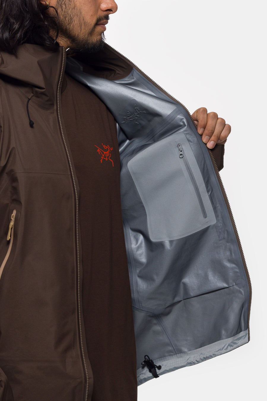 Beta SL Jacket in Carob/Canvas