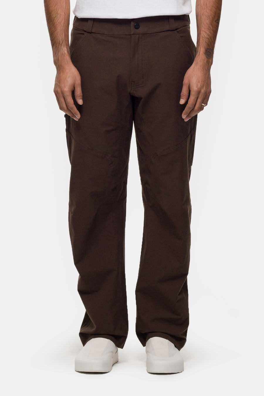 Cronin Cotton Pant in Carob