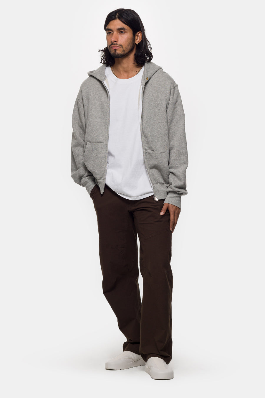 Cronin Cotton Pant in Carob