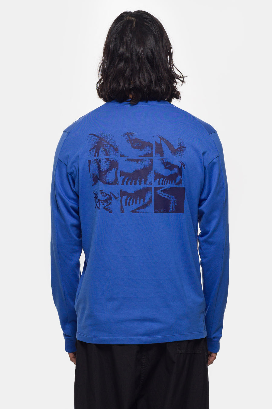 Kragg SL Cotton Long Sleeve T-Shirt in Electra/Soulsonic